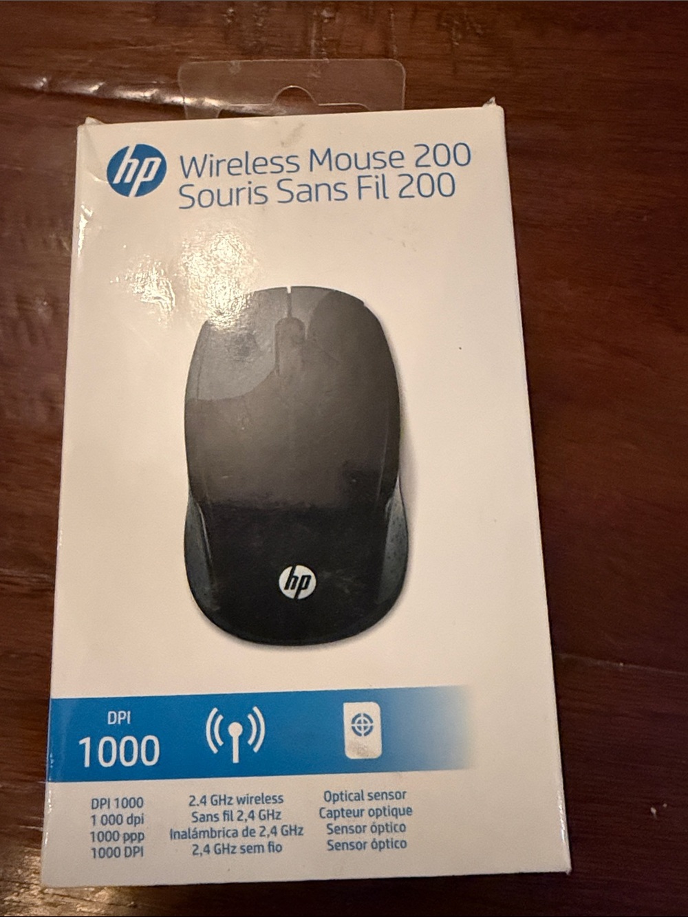 HP Wireless Mouse 200 — Black
